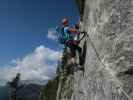 Olivers Mariazeller Klettersteig: Verena und Christian auf der Heanaloata