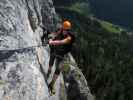 Olivers Mariazeller Klettersteig: Verena auf der Heanaloata