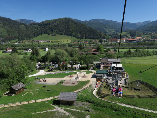 'Der wilde Berg': Talstation