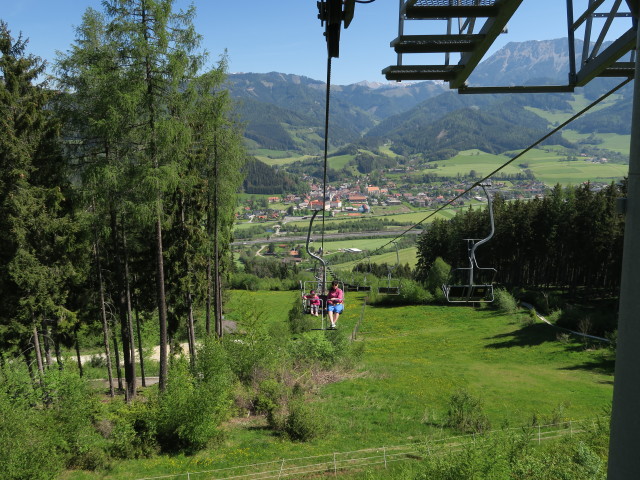 'Der wilde Berg': Sesselbahn