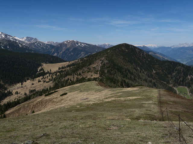 vom Mitterkogel Richtung Nordwesten
