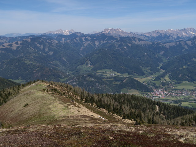 vom Mitterkogel Richtung Norden