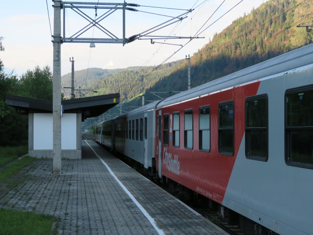 S 1520 im Bahnhof Maishofen-Saalbach, 765 m (26. Mai)