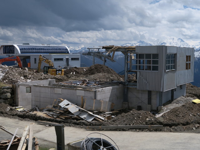 Bergstation der ehemaligen Schönleiten-Bahn, 1.913 m (26. Mai)