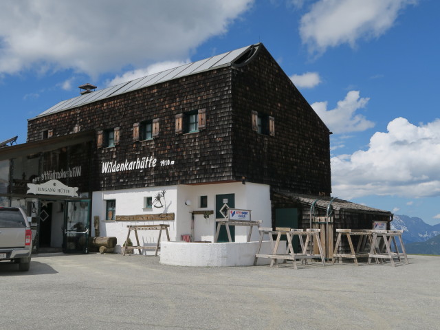 Wildenkarhütte, 1.910 m (26. Mai)