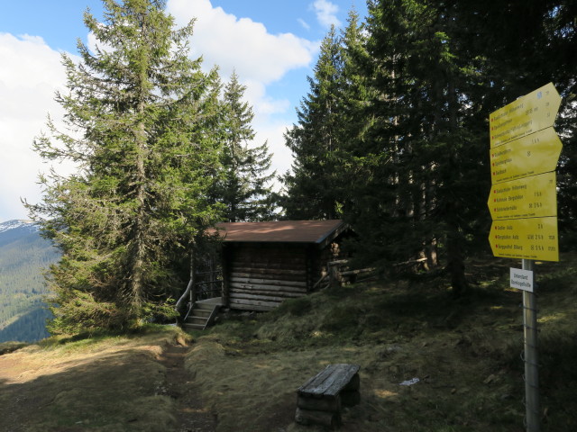 Barnkogelh&uuml;te 1.709 m (26. Mai)