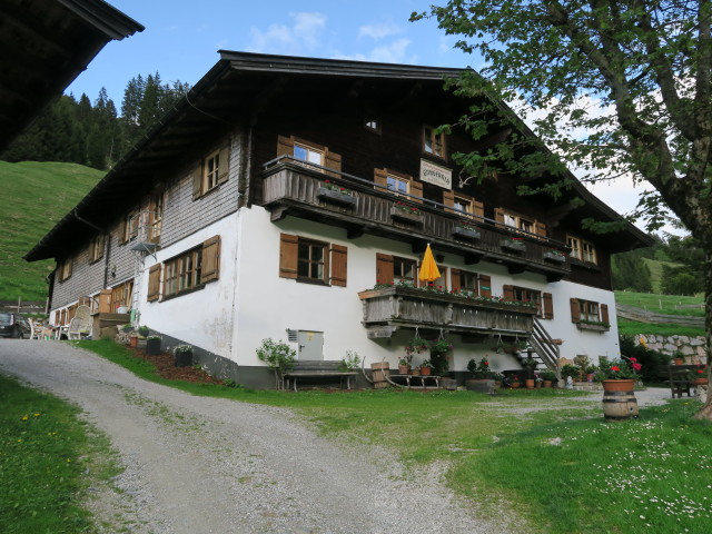 Gasthof Burgeralm, 1.256 m (26. Mai)