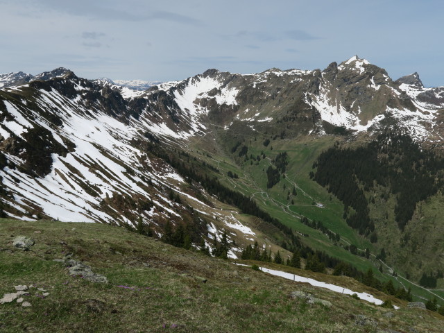 H&ouml;rndlinger Graben vom Kastelstein aus (27. Mai)