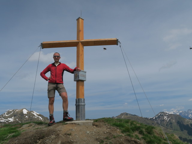 Ich am Spieleckkogel, 1.998 m (27. Mai)