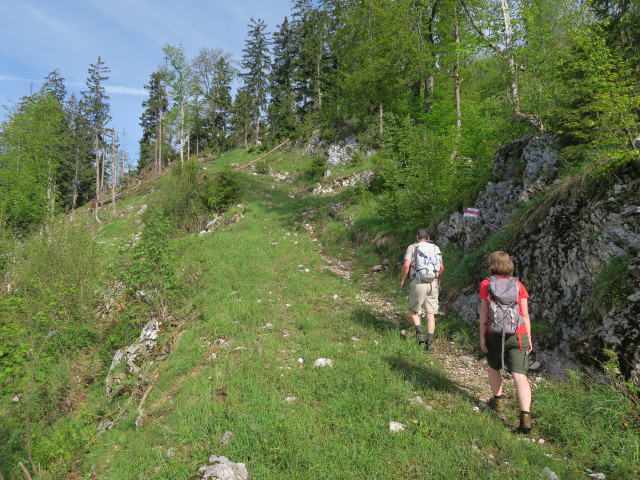 Erich und Hannelore zwischen Grubenfranzl und Freudentaler Mauer