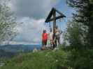 Hannelore, Erich und ich am Falkenstein, 1.013 m