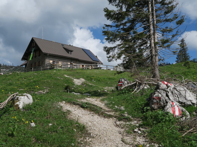 Ybbstaler Hütte, 1.344 m (10. Juni)