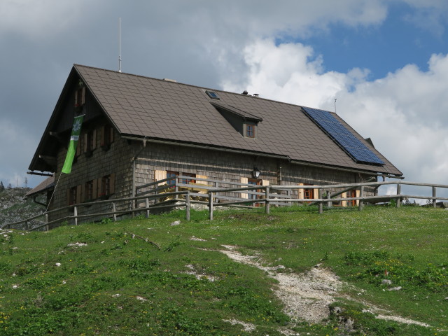 Ybbstaler Hütte, 1.344 m (10. Juni)