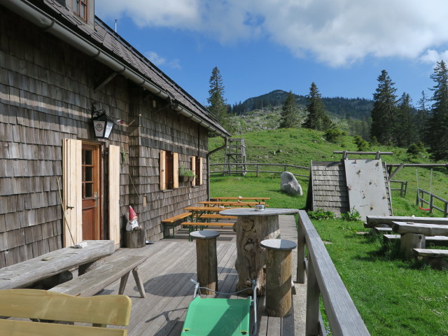 Ybbstaler Hütte, 1.344 m (10. Juni)