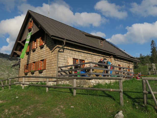 Ybbstaler Hütte, 1.344 m (10. Juni)