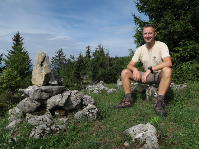 Ich am Hochkirch, 1.468 m (11. Juni)