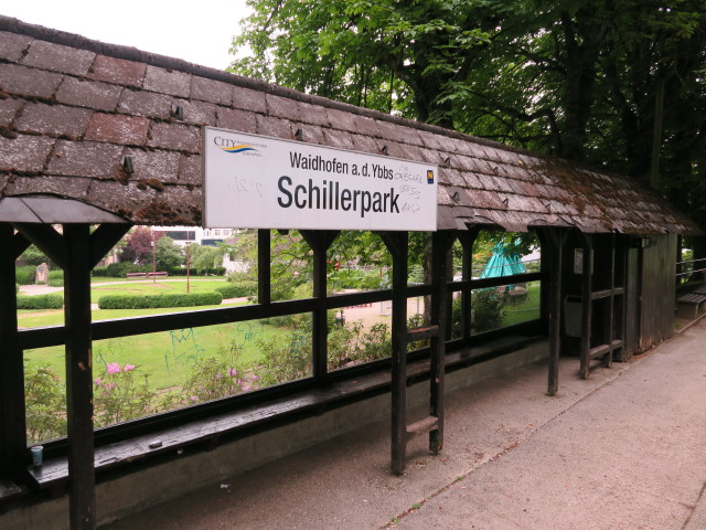 Haltestelle Waidhofen an der Ybbs Schillerpark