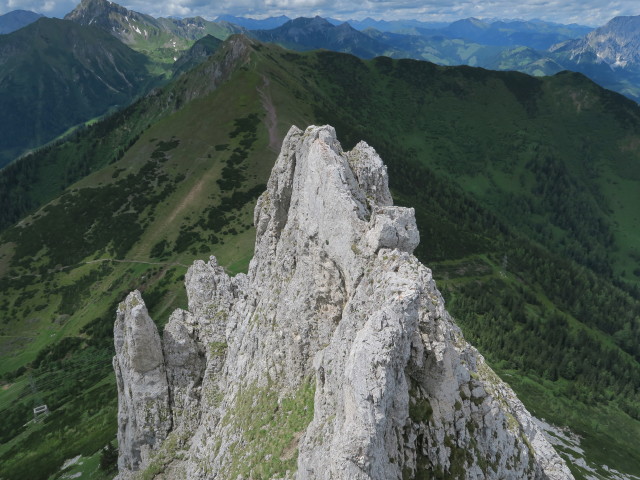 Fledermausgrat: 10. Seillänge (18. Juni)