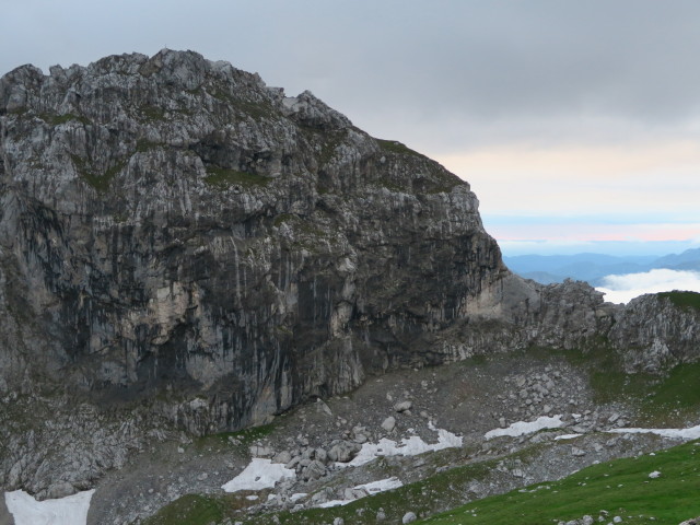 Schaufelwand vom Kleinen Ebenstein aus (19. Juni)