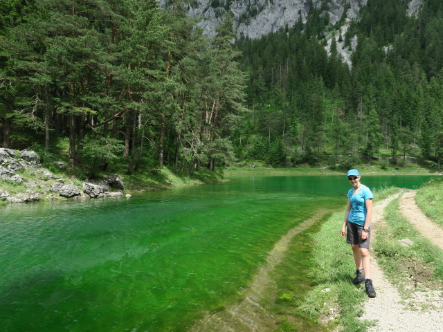 Johanna beim Grünen See (19. Juni)