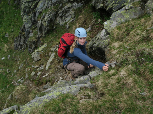 Wangenitzsee-Klettersteig: Evelyn (2. Juli)