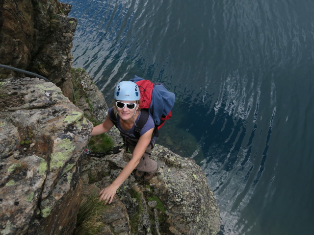 Wangenitzsee-Klettersteig: Evelyn (2. Juli)