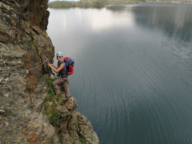 Wangenitzsee-Klettersteig: Evelyn (2. Juli)