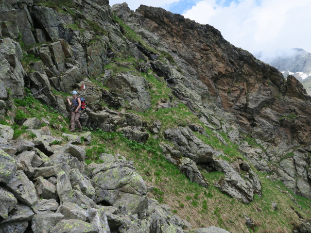 Wangenitzsee-Klettersteig: Evelyn (2. Juli)