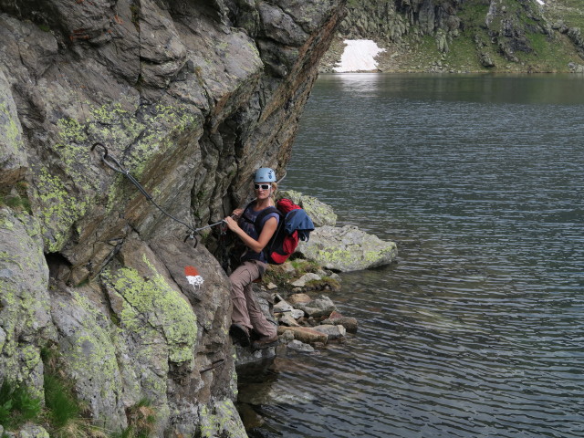 Wangenitzsee-Klettersteig: Evelyn (2. Juli)