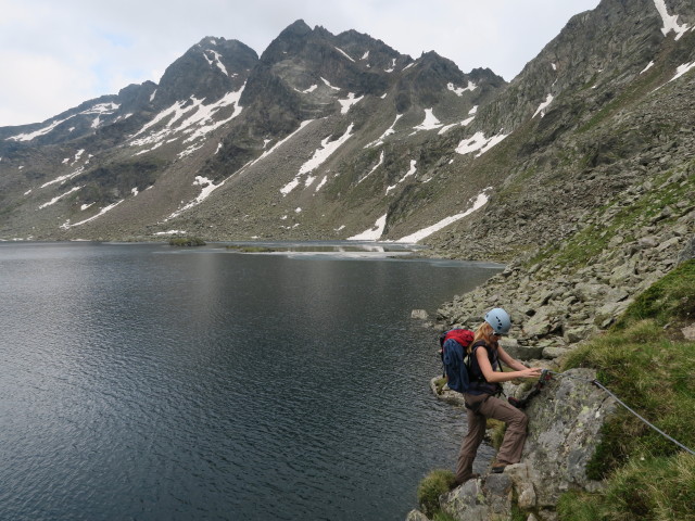 Wangenitzsee-Klettersteig: Evelyn (2. Juli)