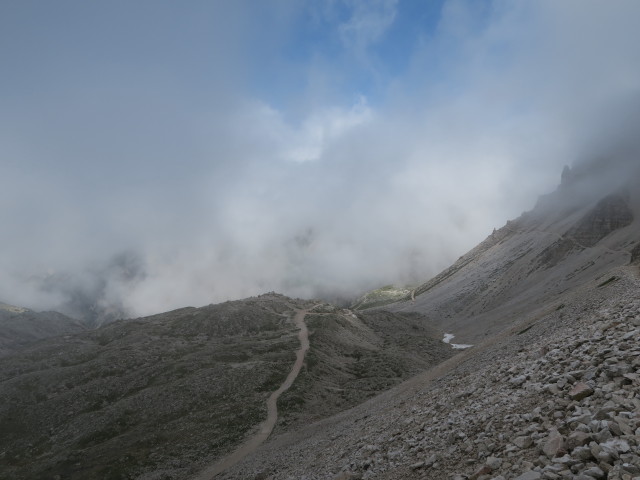 Weg 101 zwischen Paternsattel und Drei-Zinnen-H&uuml;tte