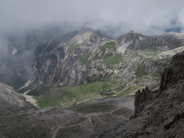 Rienzboden vom Schartensteig aus