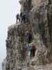 Innerkofler-Klettersteig: zwischen Gamsscharte und Paternkofel