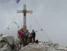 Ich, Alexander und Irene am Paternkofel, 2.744 m