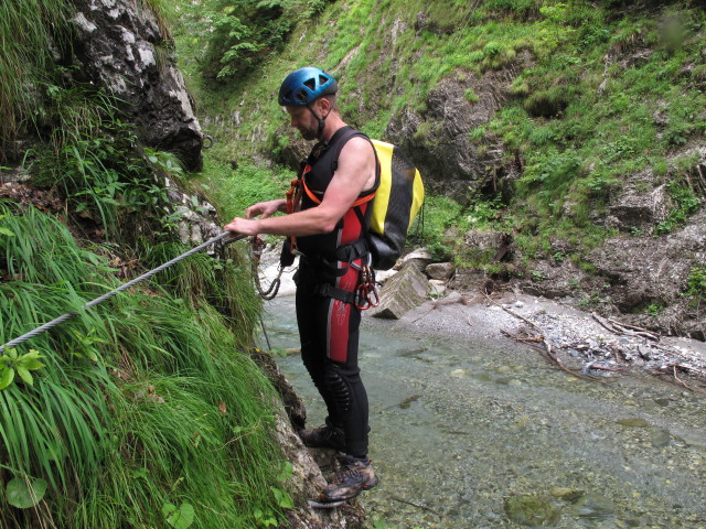 Klabauter-Klettersteig: Helmut