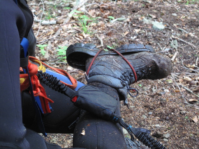 Klabauter-Klettersteig: Notausstieg Eder