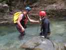 Helmut und Werner in der Mauthner Klamm