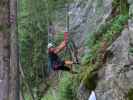 Klettersteig 'Burg Heinfels': Irmgard in der Variante