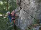 Klettersteig 'Burg Heinfels': Irmgard in der Variante