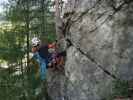 Klettersteig 'Burg Heinfels': Irmgard in der Variante