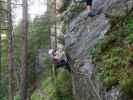 Klettersteig 'Burg Heinfels': Erich in der Variante