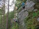 Klettersteig 'Burg Heinfels': Erich und Irene in der Variante