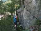 Klettersteig 'Burg Heinfels': Irene in der Variante