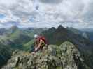 Evelyn am Steinwand-Klettersteig