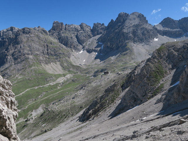 Laserzkessel von der Route 'Haspinger' aus