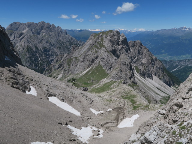 von der Kleinen Teplitzer Spitze Richtung Nordwesten