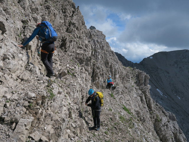 Werner, Irene une Evelyn zwischen Teplitzer Spitze und Kerschbaumert&ouml;rl