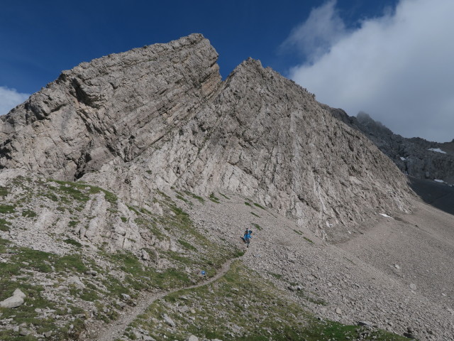 Irene und Evelyn zwischen Teplitzer Spitze und Kerschbaumert&ouml;rl