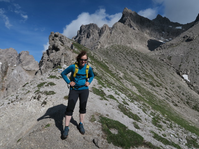 Irene zwischen Teplitzer Spitze und Kerschbaumert&ouml;rl