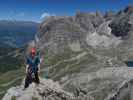 Route 'Haspinger': Werner und Irene in der 6. Seillänge